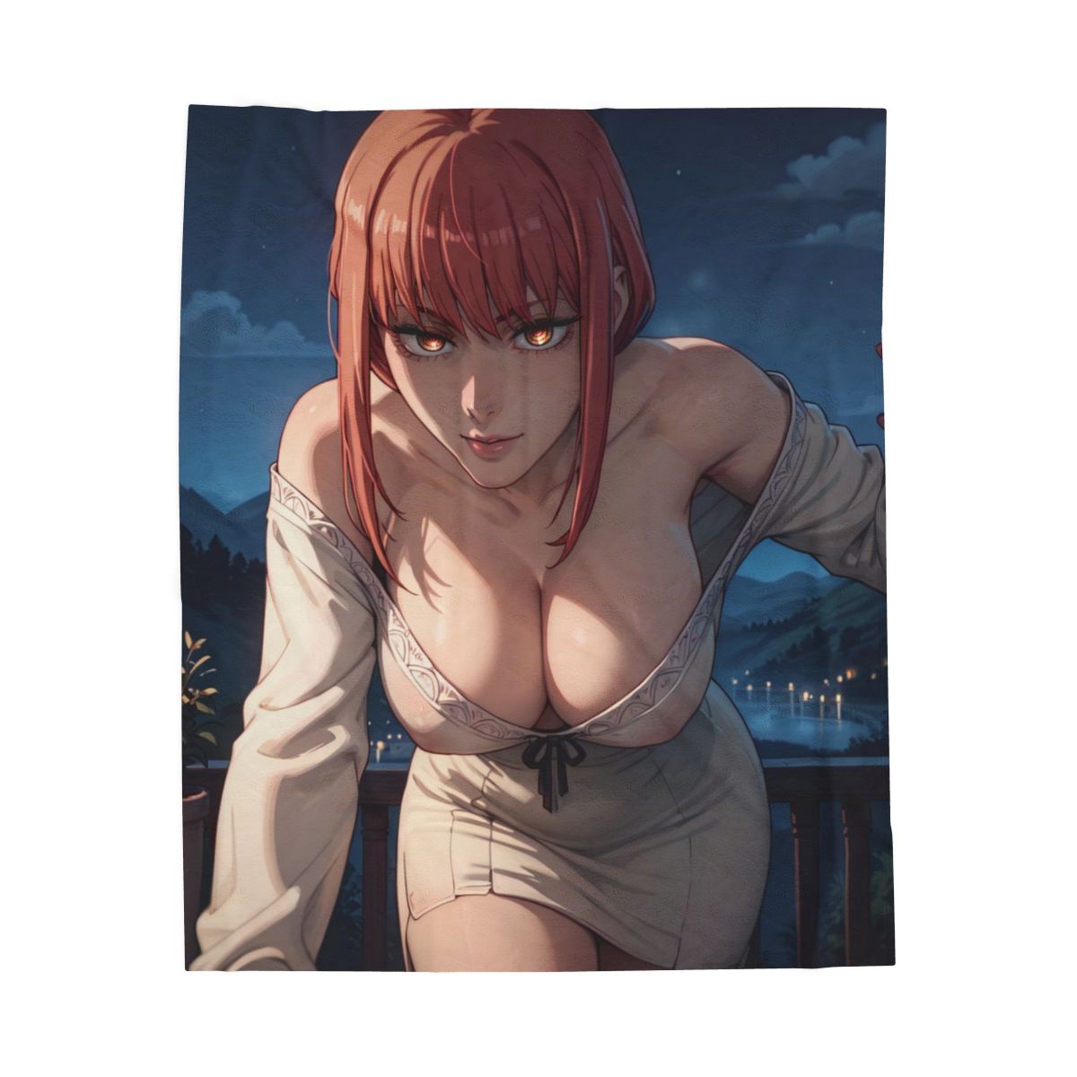 Makima Velveteen Plush Blanket