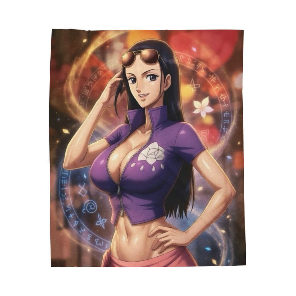 Nico Robin Velveteen Plush Blanket