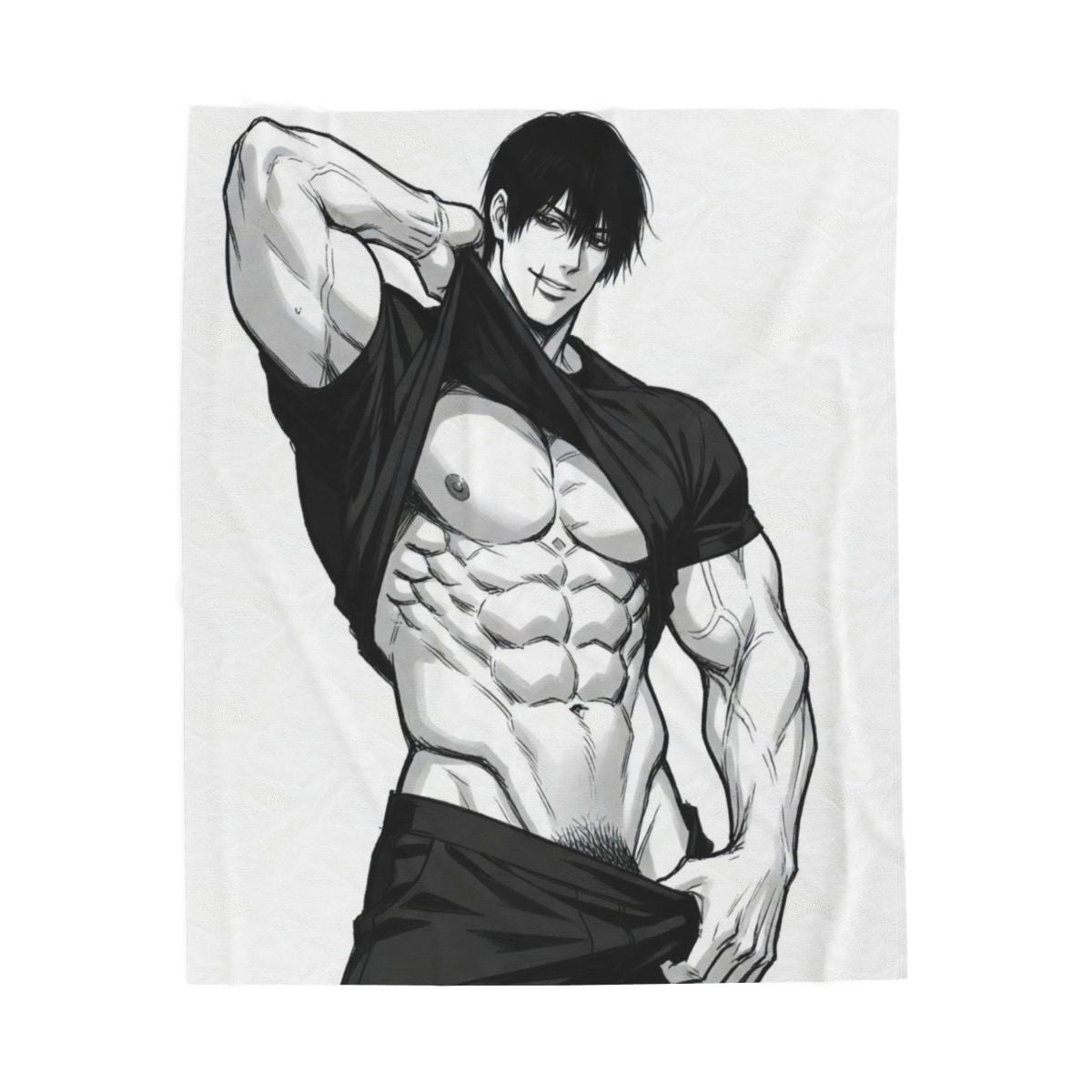 Toji Fushiguro Velveteen Plush Blanket