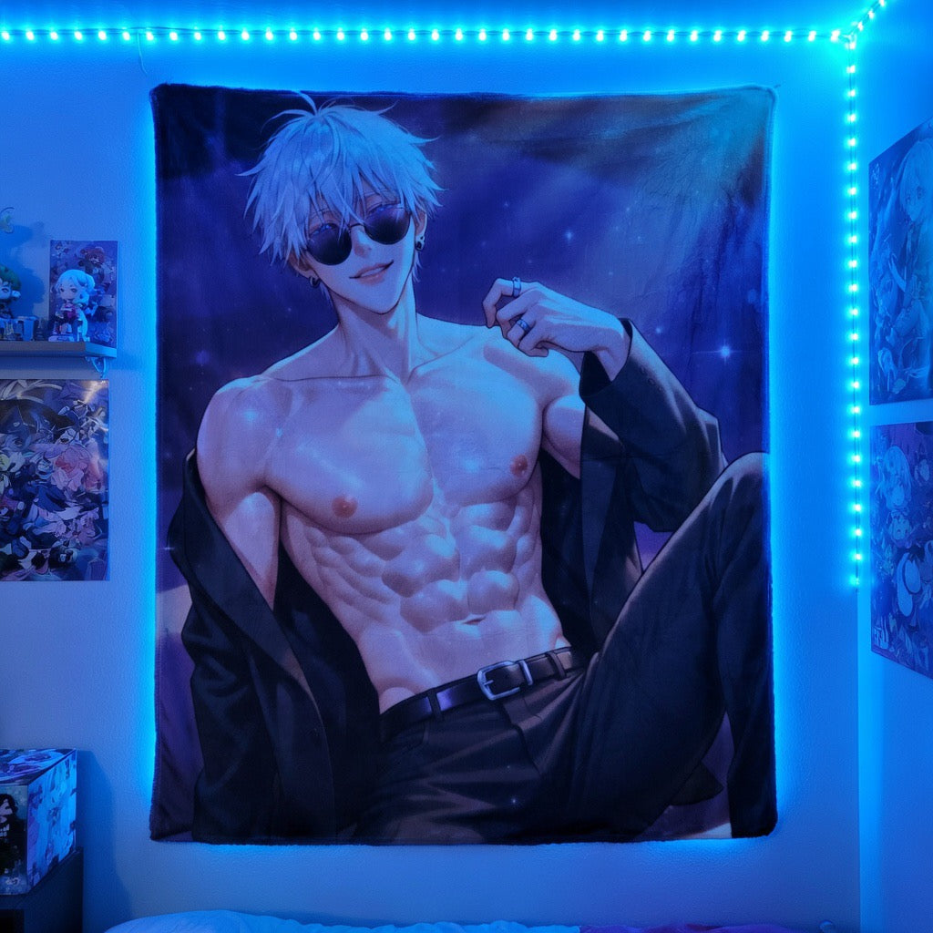 Gojo Sexy Velveteen Plush Blanket —