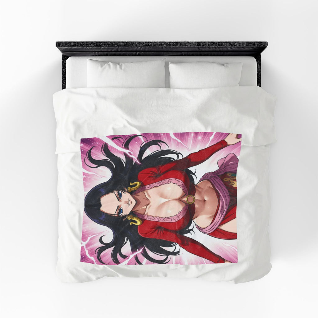 Boa Hancock Velveteen Plush Blanket