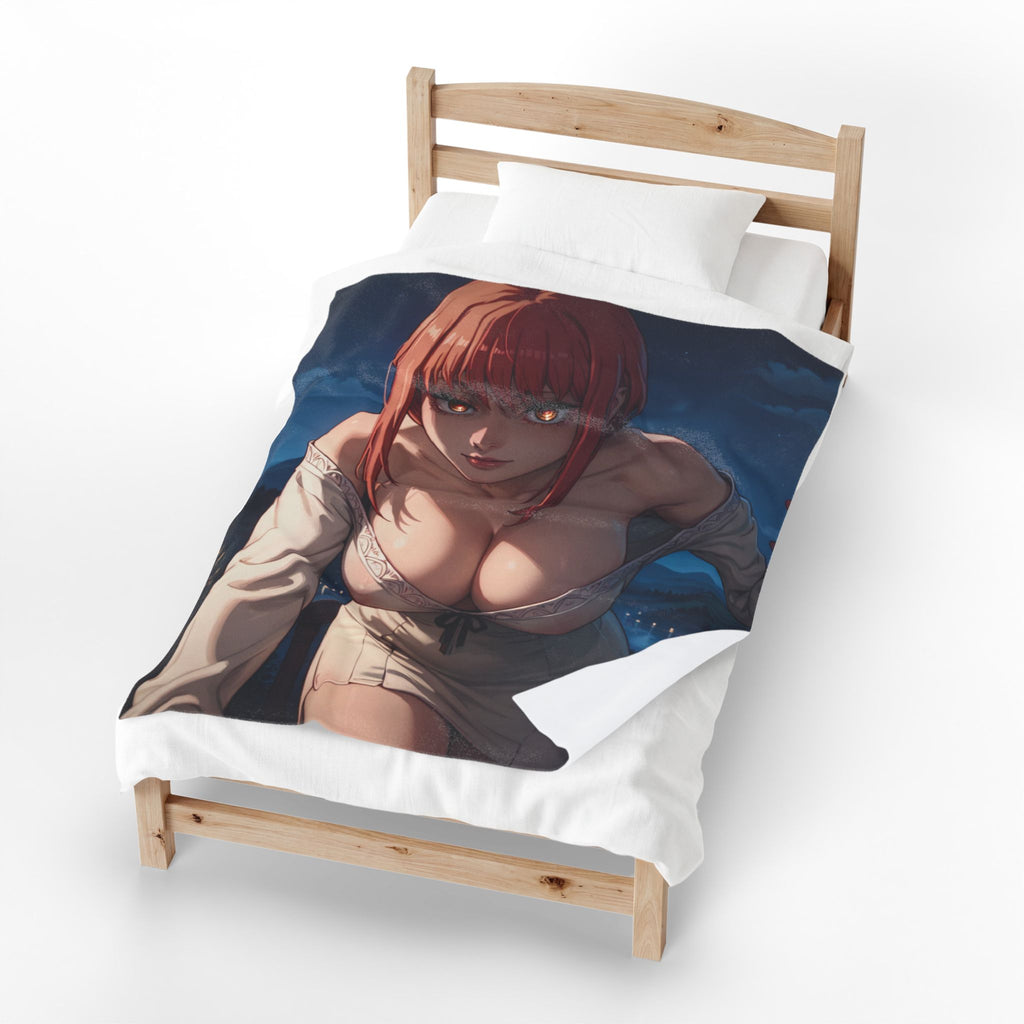 Makima Velveteen Plush Blanket
