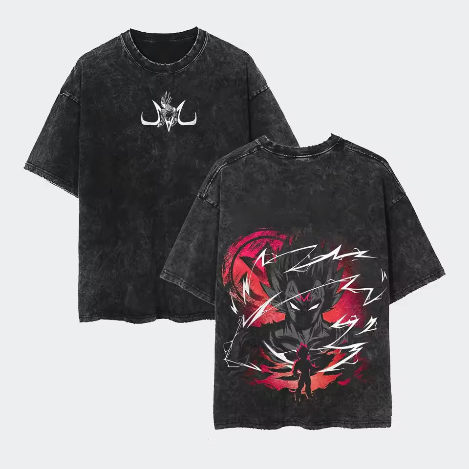 Majin Vegeta Washed T-Shirt