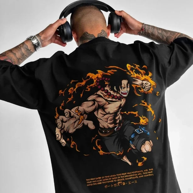One Piece Classic Streetwear Crew Tee