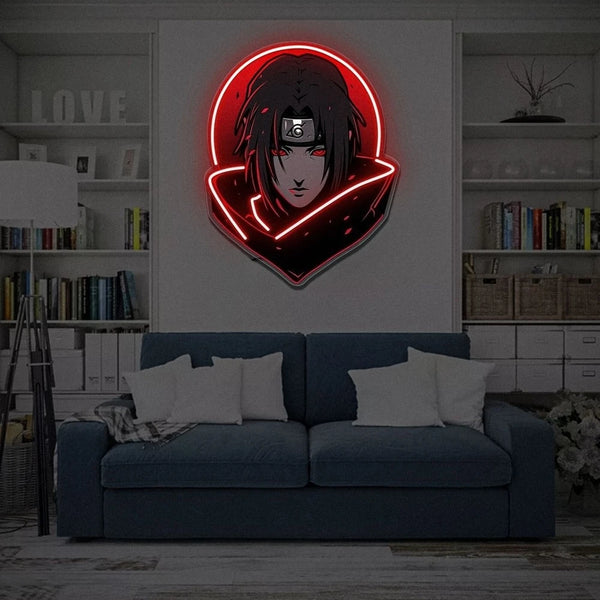 Itachi Sharingan Neon Glow Sign