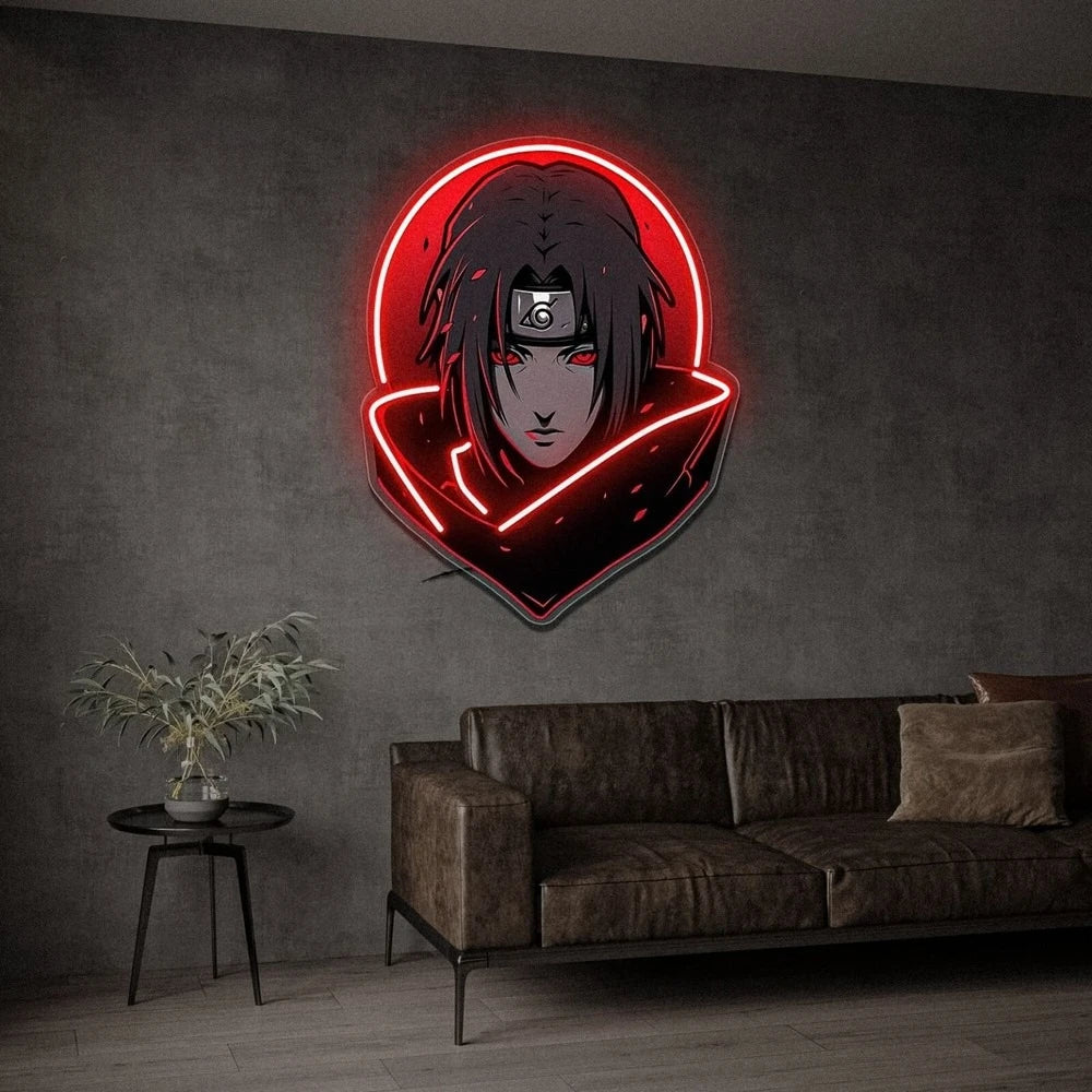 Itachi Sharingan Neon Glow Sign